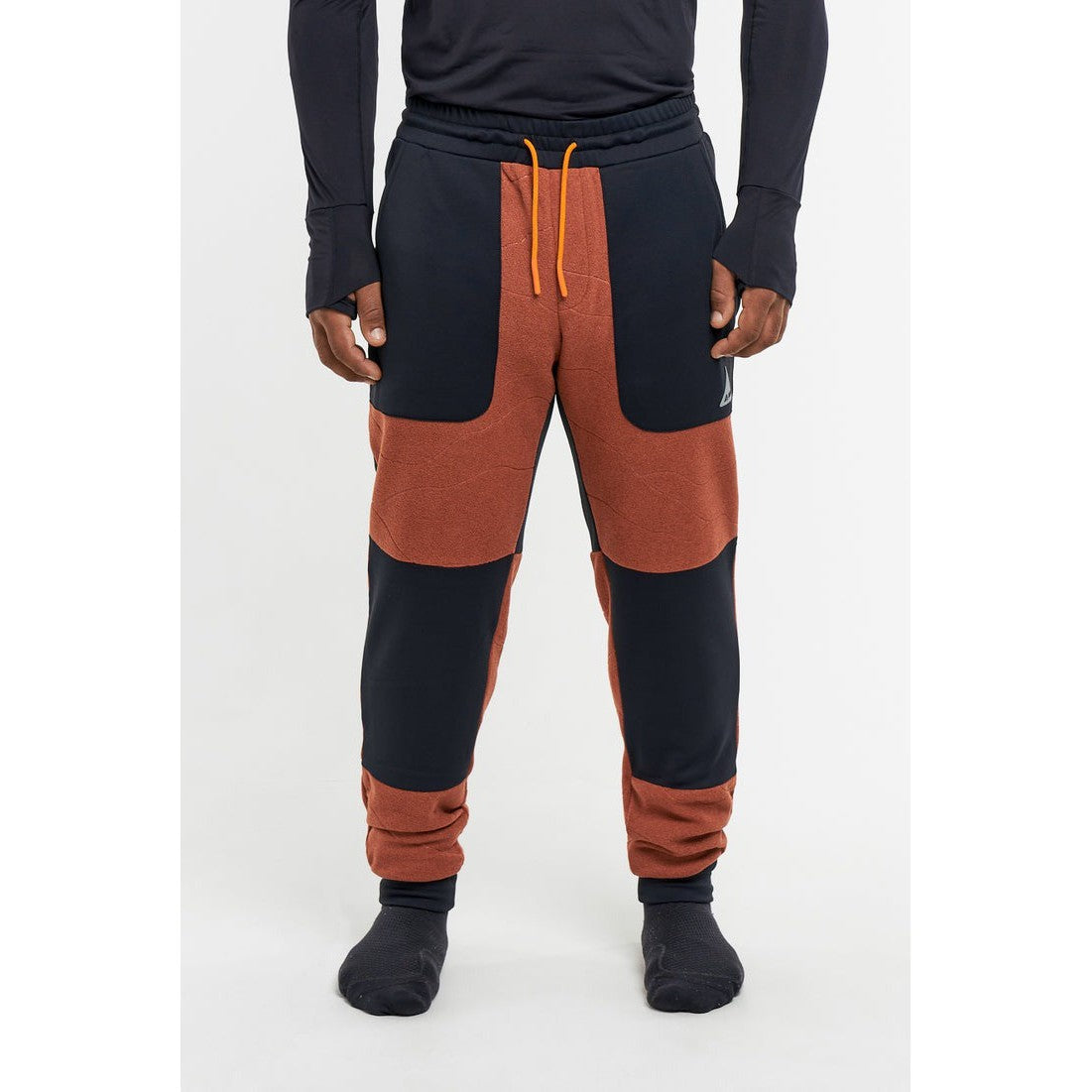 Nike tech store fleece pants orange