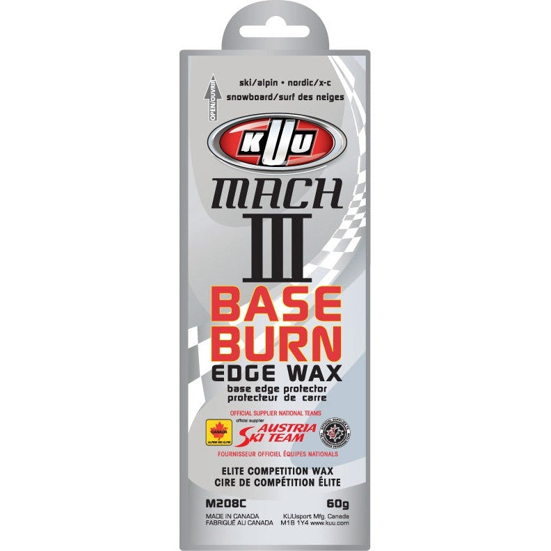 KUU MACH+ Base Burn Edge Wax 60g