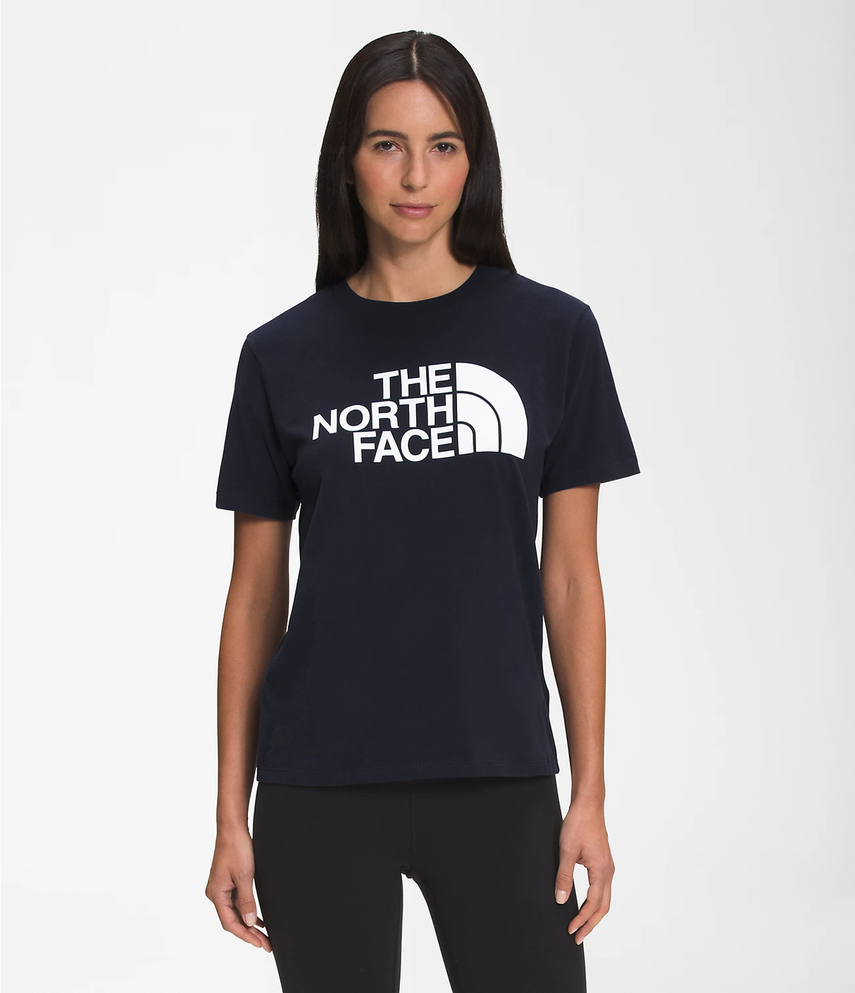 The North Face 2022 T-shirt en coton demi-dôme à manches courtes pour femme