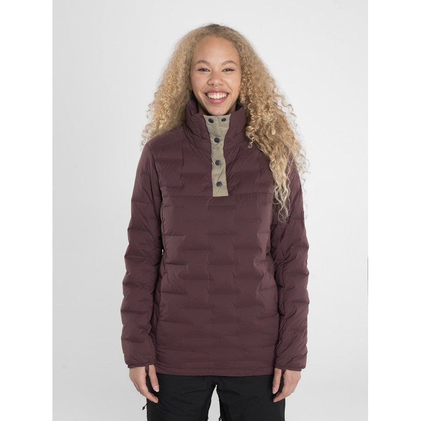 Women's down pullover online jacket