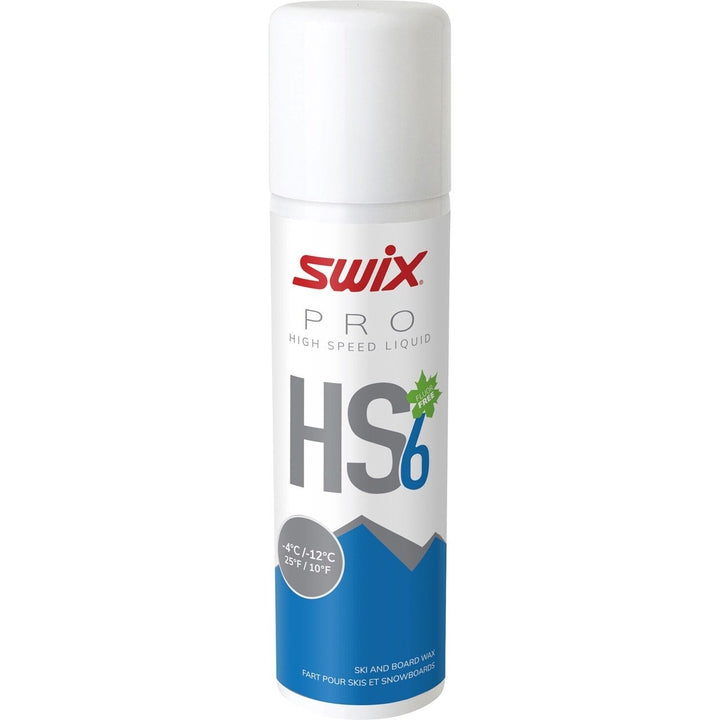 Swix Pro High Speed Liquid HS6 Liquid Blue -6C to -12C Wax