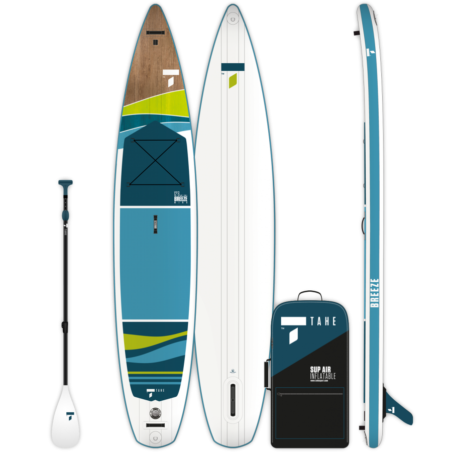 TAHE 2022 BREEZE WING AIR PACK Inflatable Stand Up Paddleboard Complete Kit