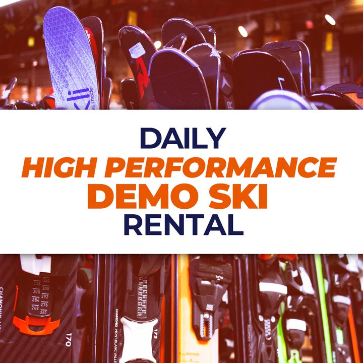 High Performance Demo Daily Ski Rental