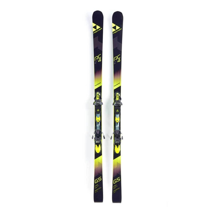 スキー板ビンディング付き　GS 195cm WC FIS プレートあり性別レディースメンズ兼用