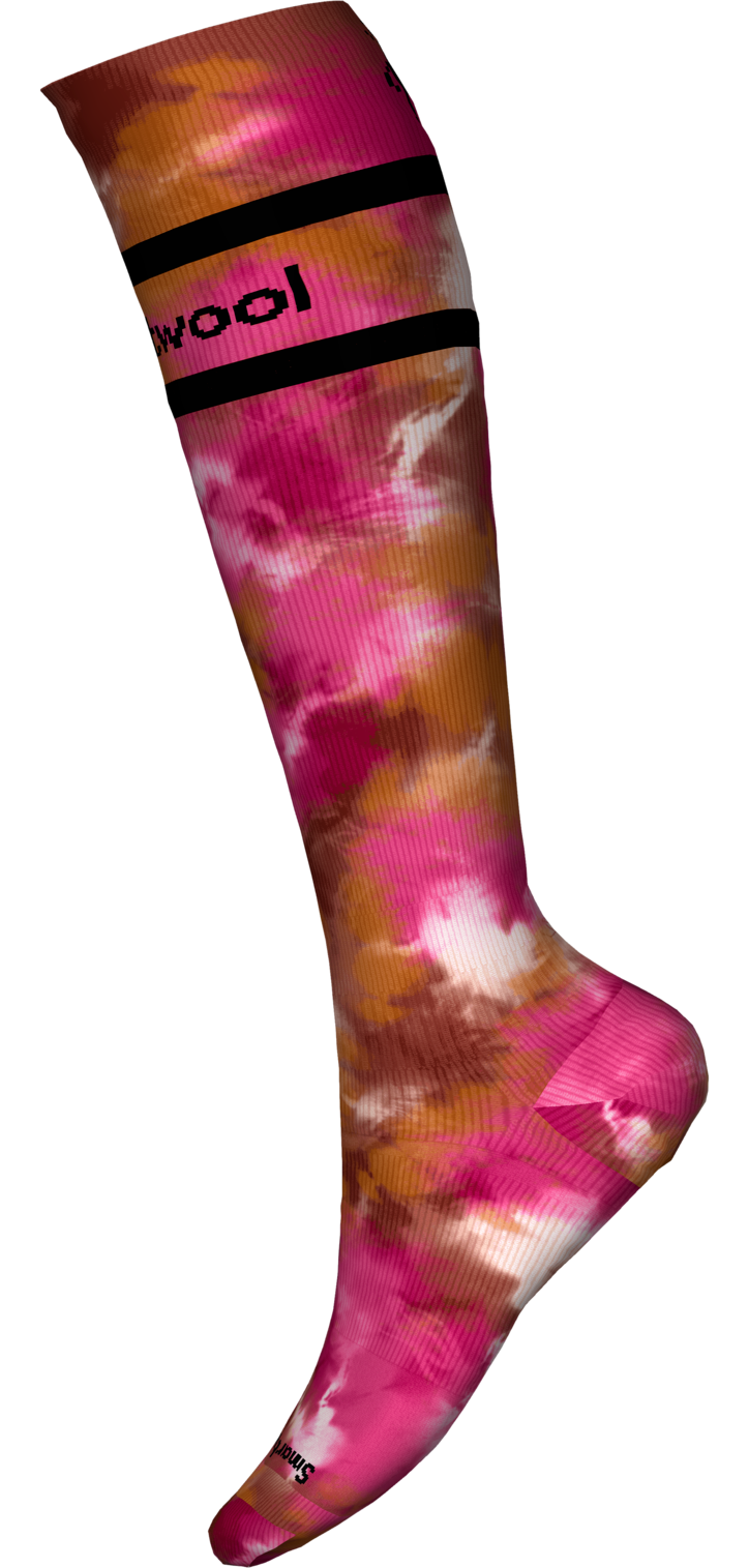 Smartwool 2024 Chaussettes de ski à coussin complet avec imprimé tie-dye sur le mollet pour femme