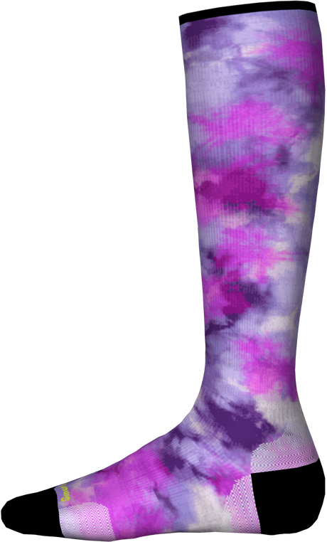 Socks Smartwool Athlertic tie dye crew - Purple eclipse – D-STRUCTURE