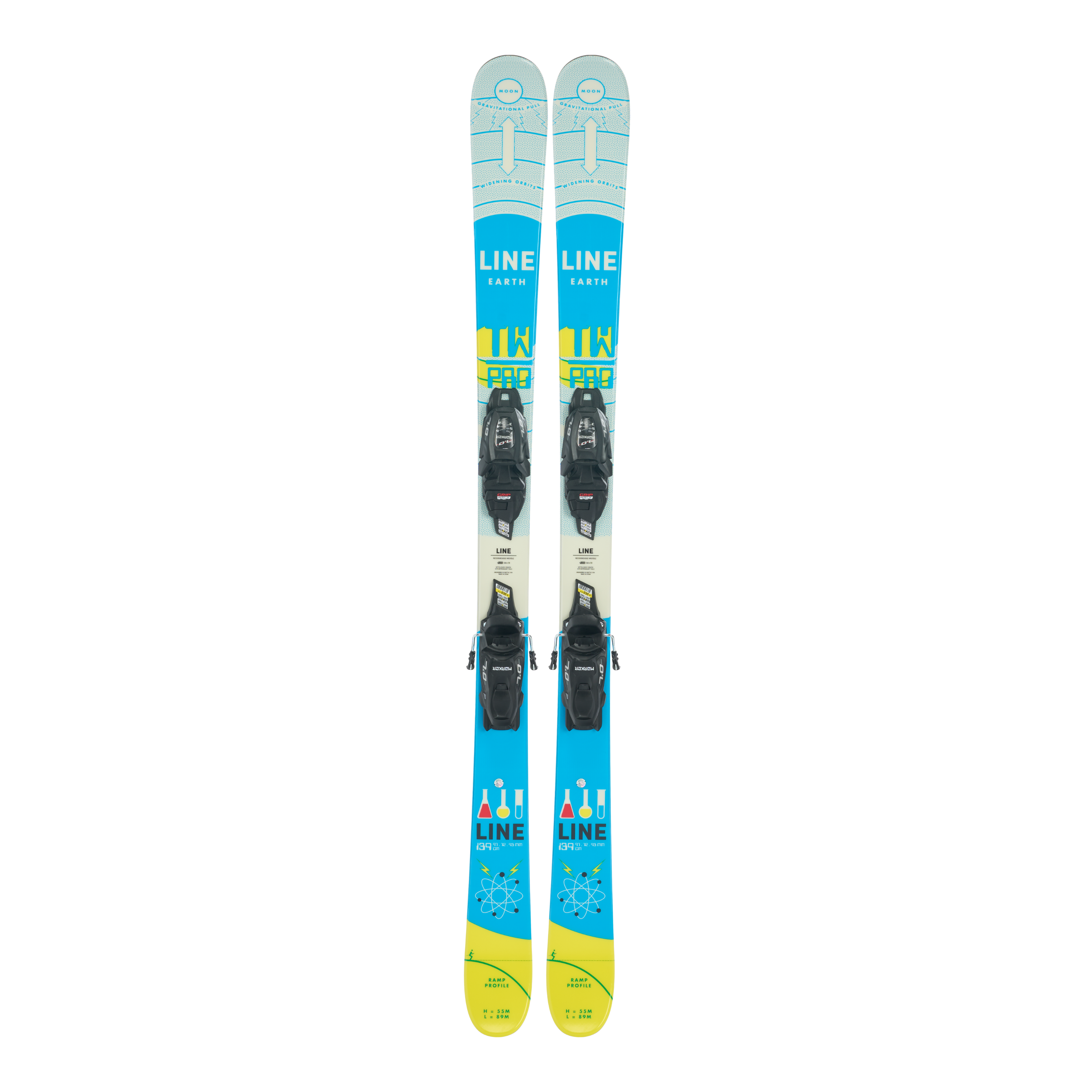 Line 2024 Wallisch Shorty Ski + 7.0 Binding – Kunstadt Sports